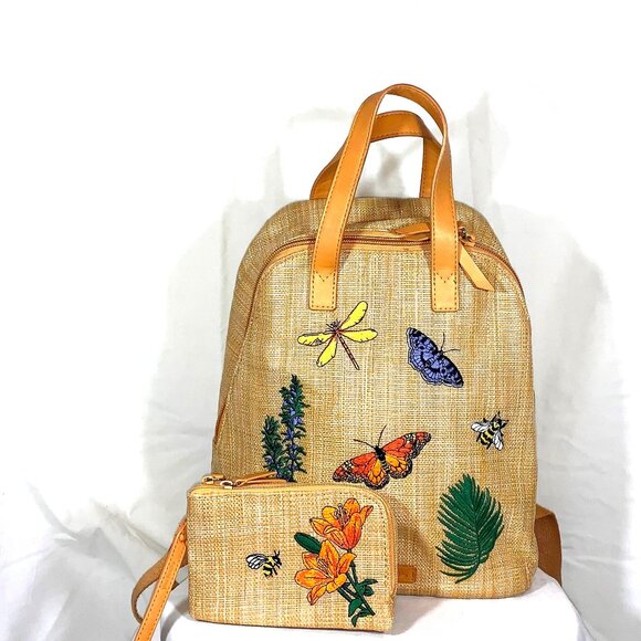 Nature Study Vera Bradley Backpack & Wallet - Picture 3 of 8